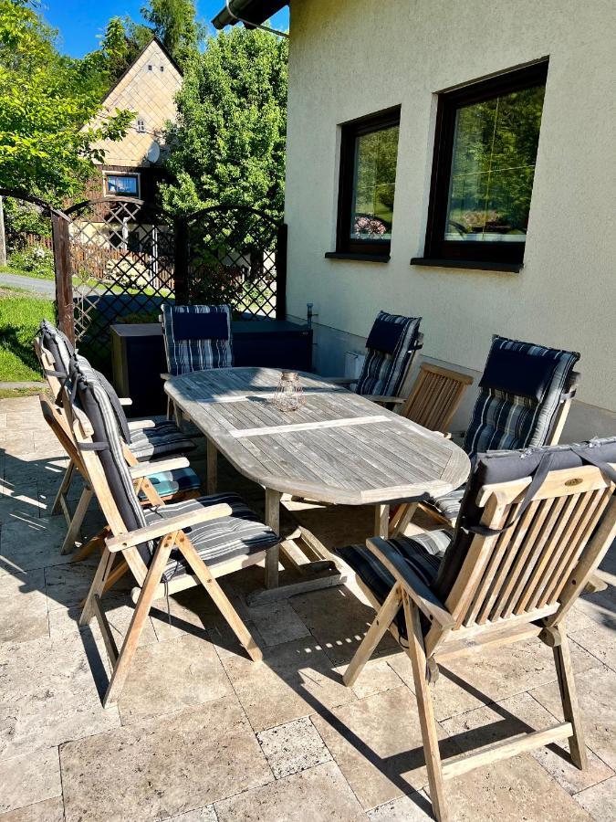 Luxus Ferienhaus Erzgebirge In Alleinlage Altenberg Buitenkant foto