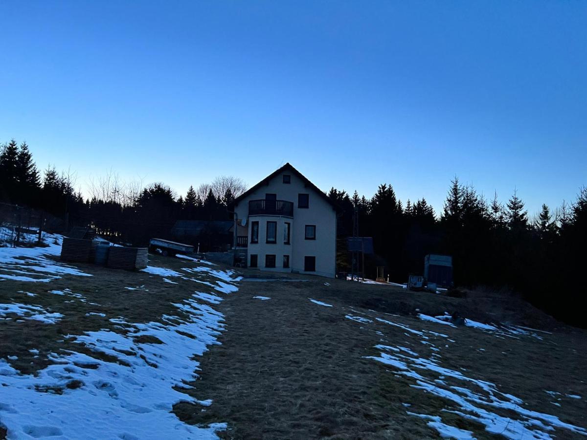 Luxus Ferienhaus Erzgebirge In Alleinlage Altenberg Buitenkant foto